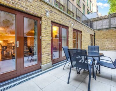 Spacious two bedroom apartment with private patio