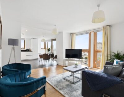 Stunning Serviced Apartment in Canary Wharf