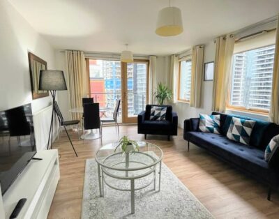 Super 17th Floor Apartment in Canary Wharf