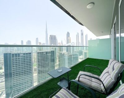 Cozy Burj Khalifa view 1BR- Reva Residence