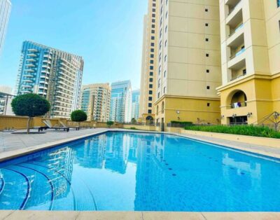 Luxury Beachfront 2 BR in JBR with Palm & Sea View