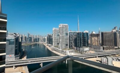 Burj Khalifa and full canal View