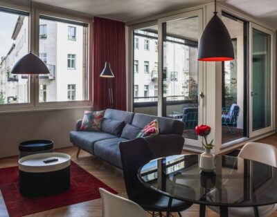 62m² One-Bedroom Apartment with Balcony in Mitte