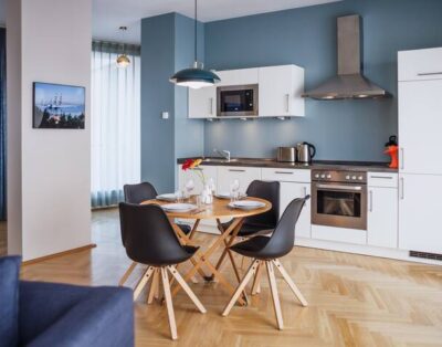 90m² One-Bedroom Apartment w/ Balcony in Mitte