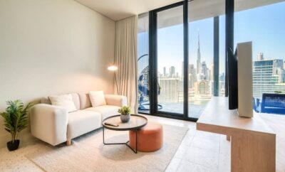 Cozy Studio w/ Burj Khalifa Balcony Retreat