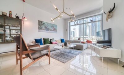 Enchanting 1BR w/ Balcony Overlooking Dubai Marina