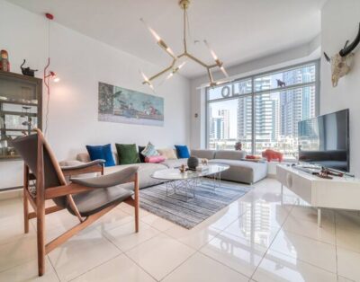 Enchanting 1BR w/ Balcony Overlooking Dubai Marina