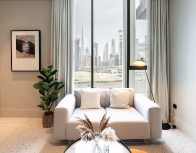 Stylish Studio w/ Burj Khalifa View