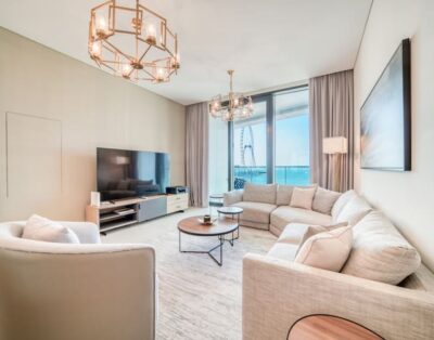 Classy Address JBR 3BR w/ Balcony and Beach Access