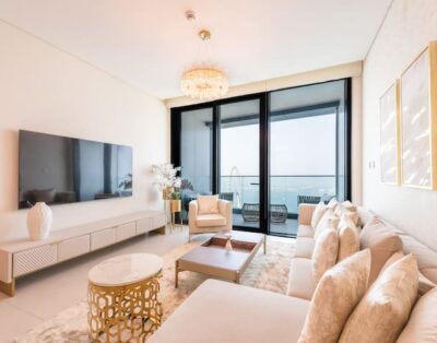 Gorgeous Apt wz Stunning Sea Views in Address JBR