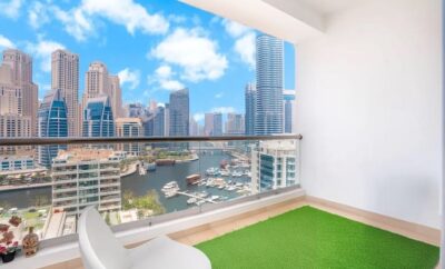 High Floor Spacious 3BR Chic w Amazing Marina View