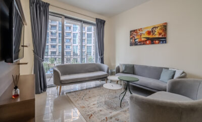 Spacious 1BDR Apartment with partial Burj Khalifa view