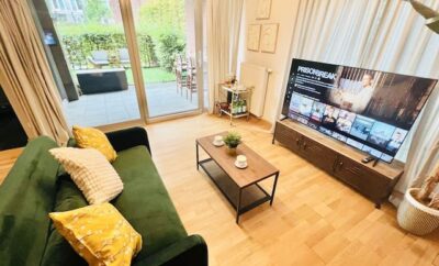 Chic one bedroom with parking&terrace-KIR22