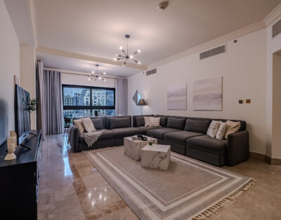 Stylish 2 BDR apartment in Fairmont South I Palm Jumeirah